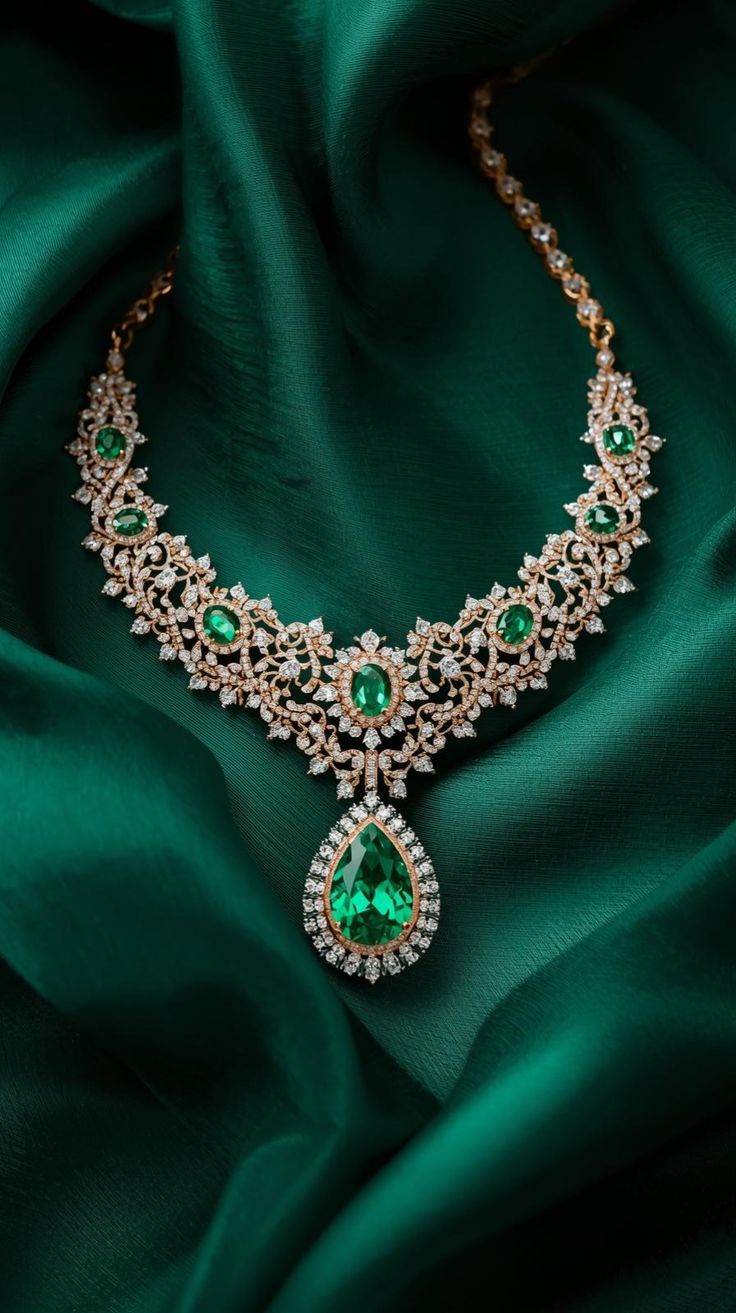 Emerald necklace